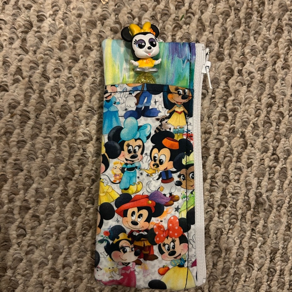 Colorful Disney Minnie Character Pencil Case